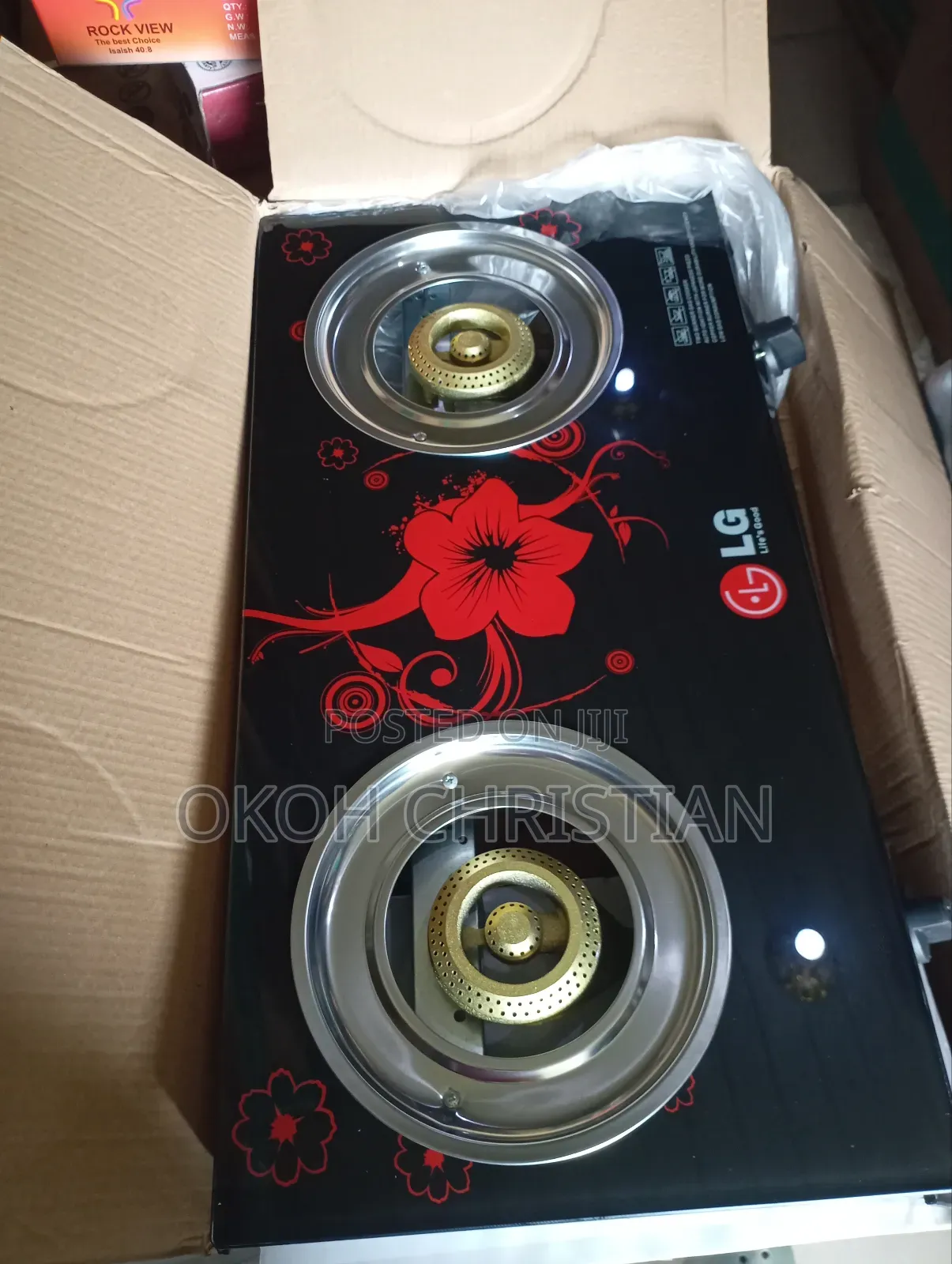 Lg Gas Cooker Glass Top