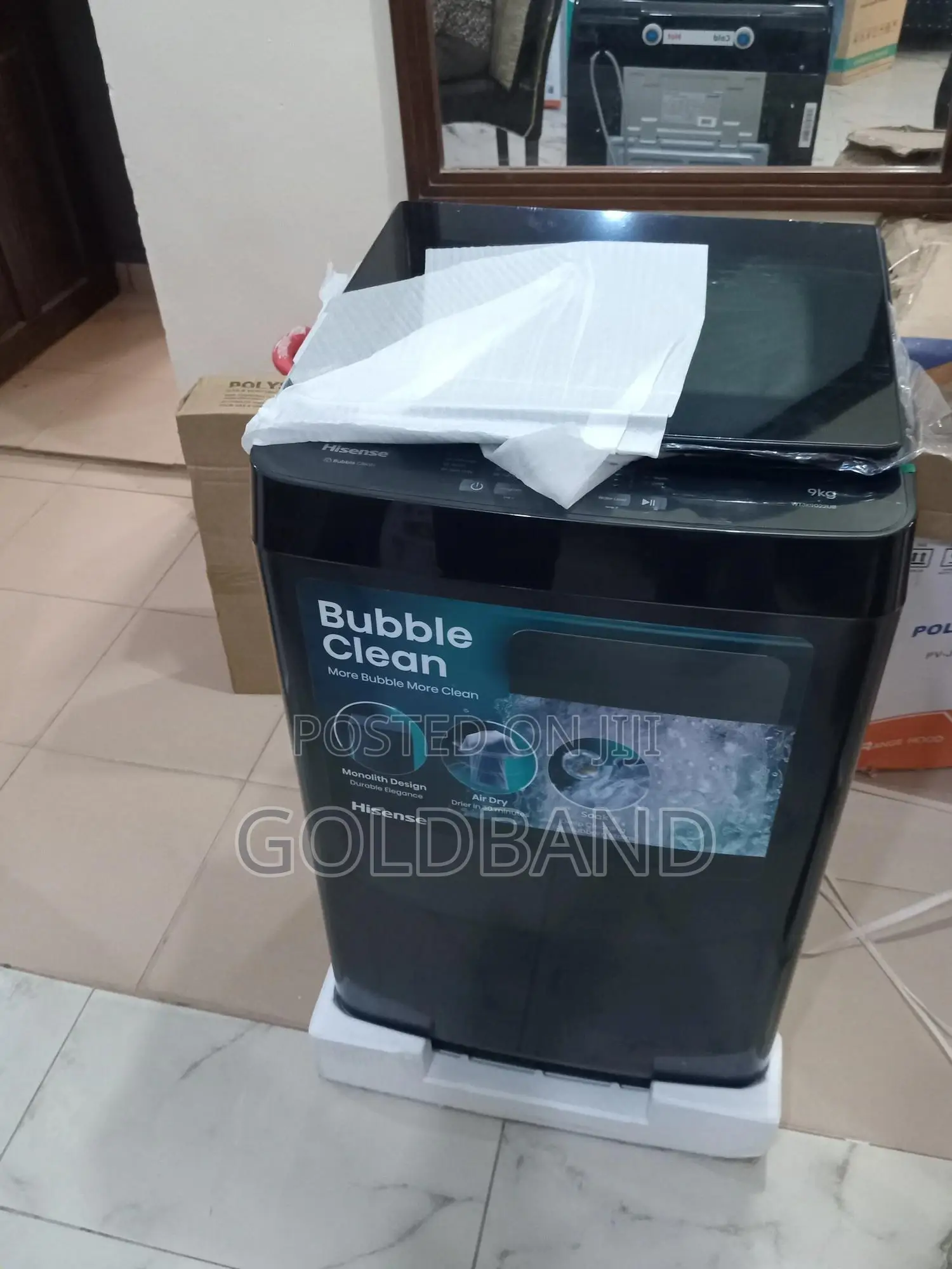 Hisense 9kg Fully Auto Washer – Quick Dry