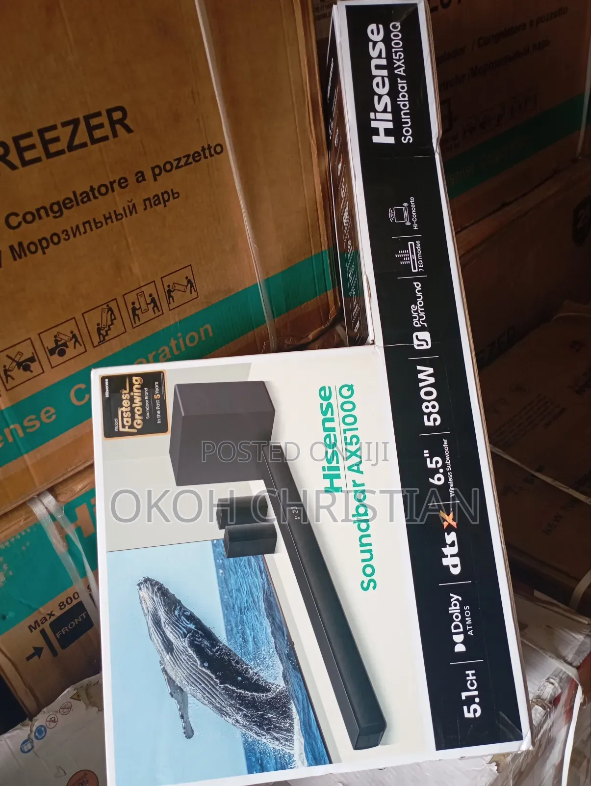 Hisense Soundbar 580w