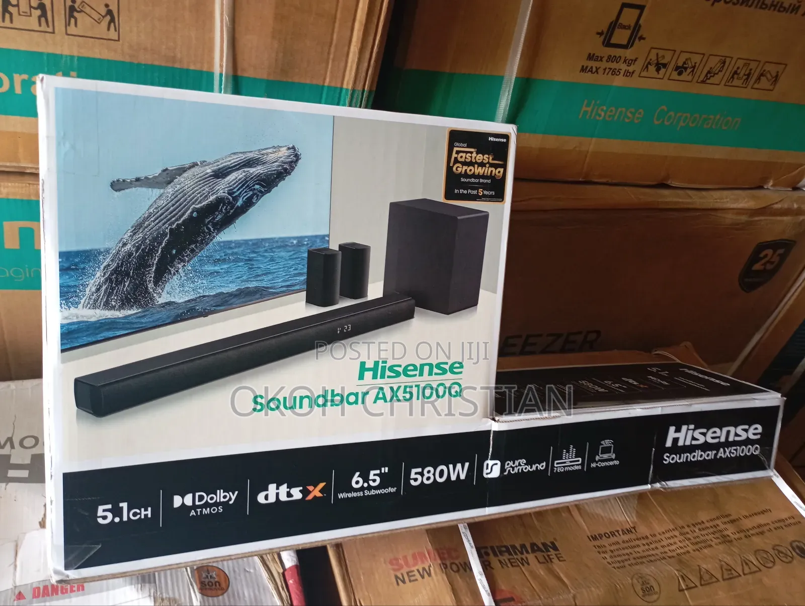 Hisense Soundbar 580w