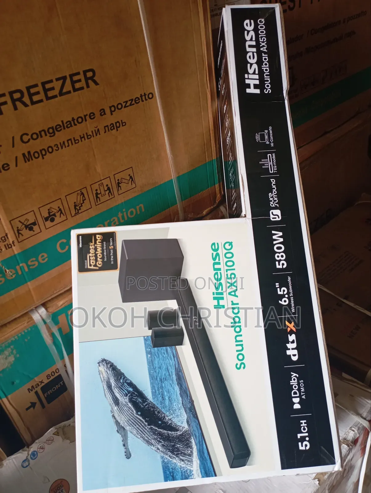 Hisense Soundbar 580w