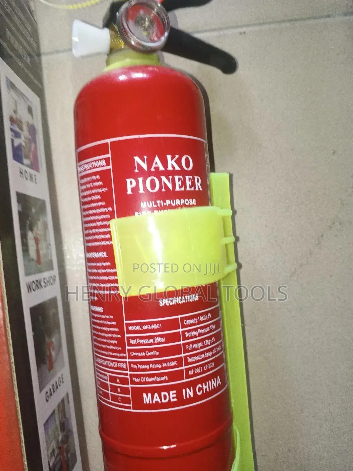 1kg Heavy Duty Fire Extinguisher