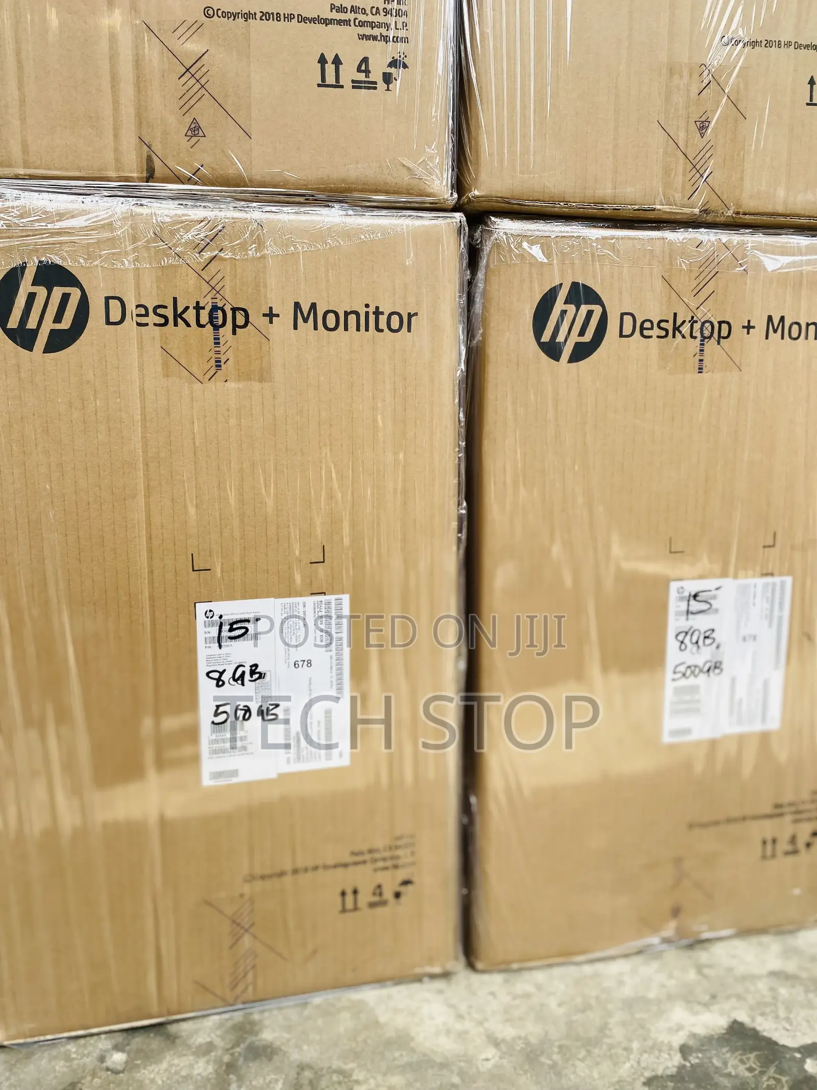 New Desktop Computer HP ProDesk 600 G3 8GB Intel Core I5 SSD 512GB