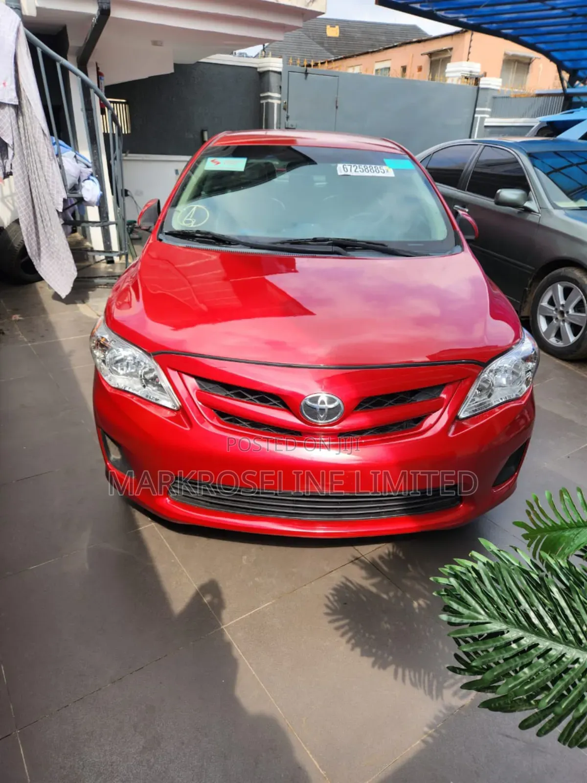 Toyota Corolla L 4-Speed Automatic 2013 Red
