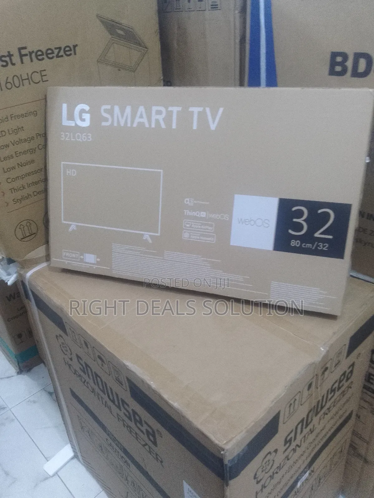 Lg 32" Smart Led Tv - Triple Tuner Technology