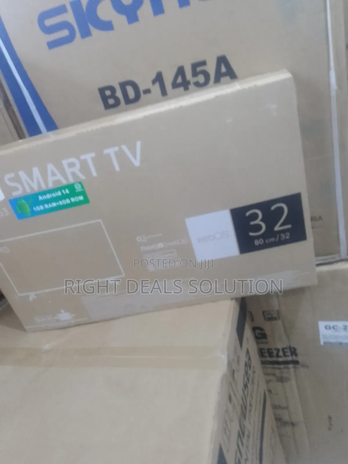 Sleek Lg 32" Smart Tv With Built-in Streaming Magic