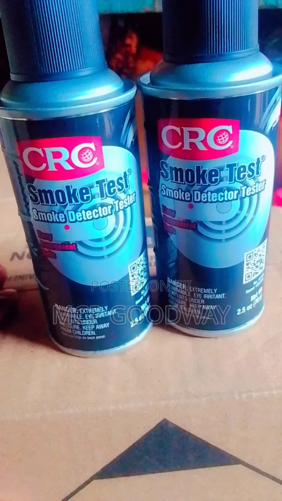 CRC Smoke Test / Smoke Detector Tester