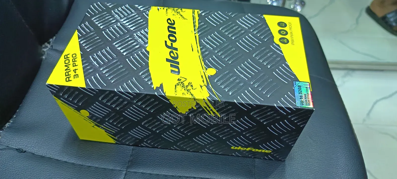 New Ulefone Armor 17 Pro 256 GB Black