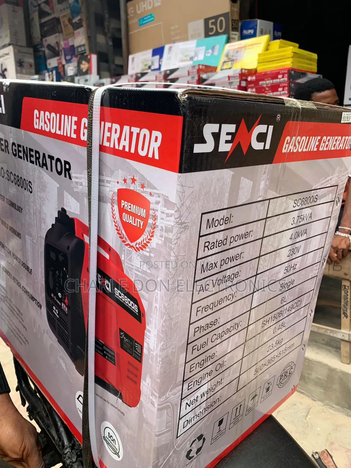 Senci 5.5kva Inverter Generator
