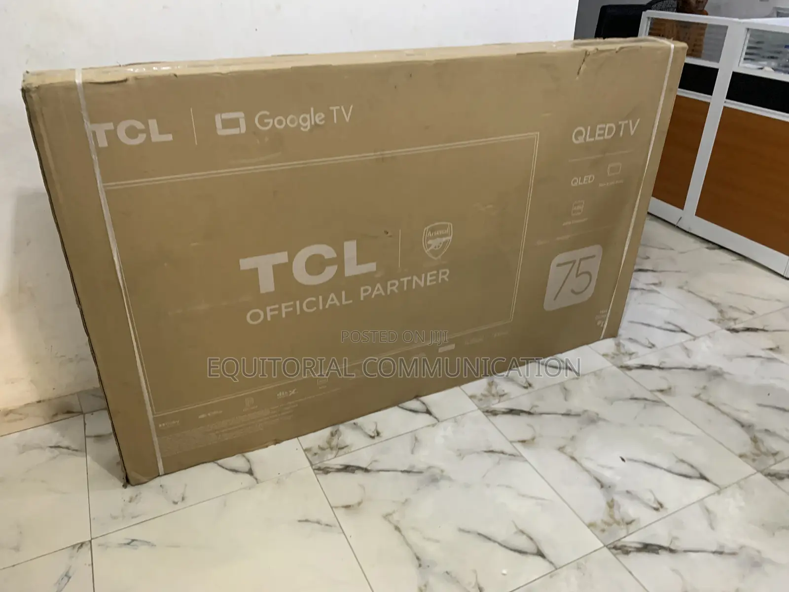 TCL 75" Qled Smart Tv - Stunning HDR for Immersive Home Cinema!