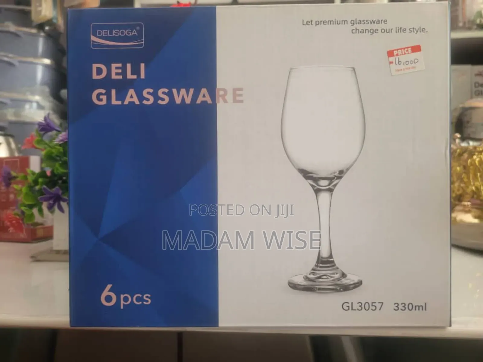 Deli Glassware
Crystal Clear
Easy to Clean
6 Pieces