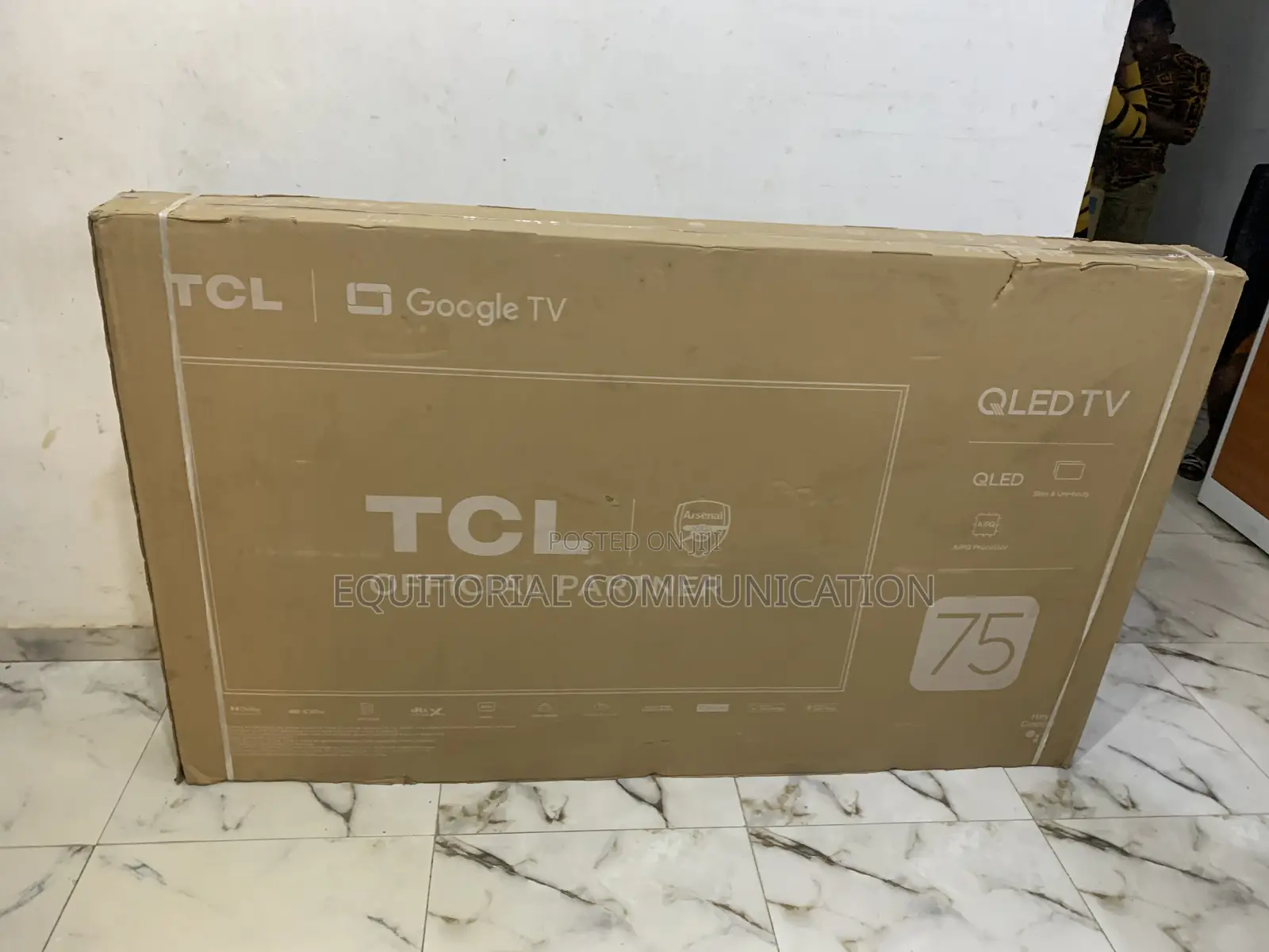 TCL 75 Inch Qled Beast: 120hz Refresh for Epic Gaming Sessions!