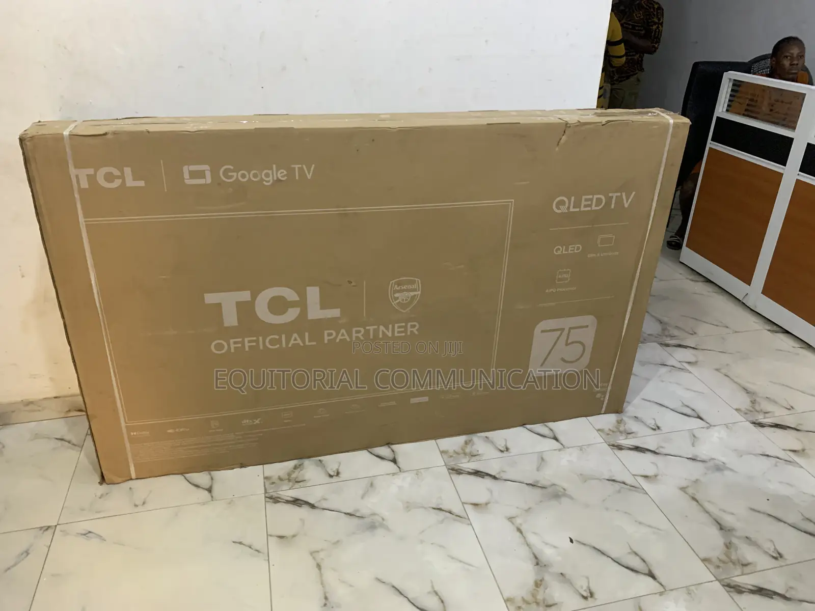 TCL 75" Qd-Mini Led Qled Tv: 5000 Nits Brightness Wow!
