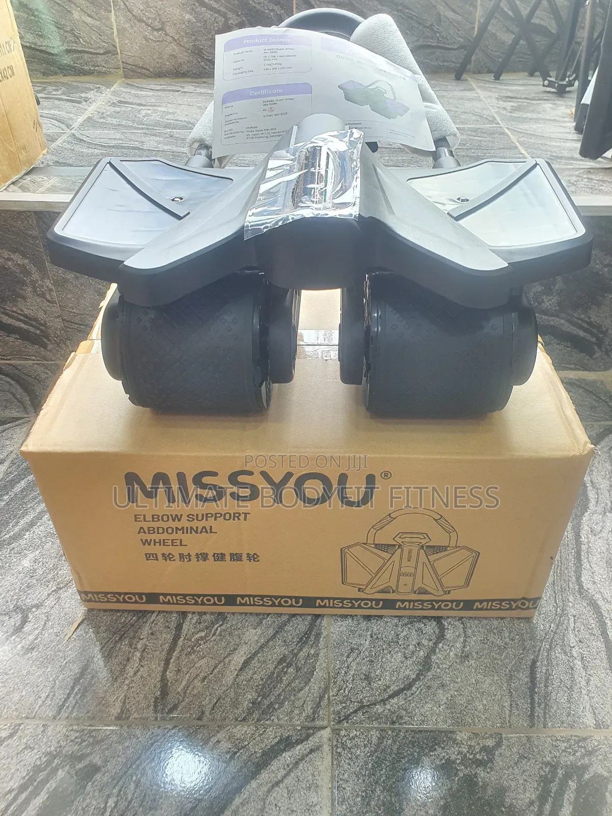 Brand New Miss You Ab Wheel Automatic Rebound Ab Roller