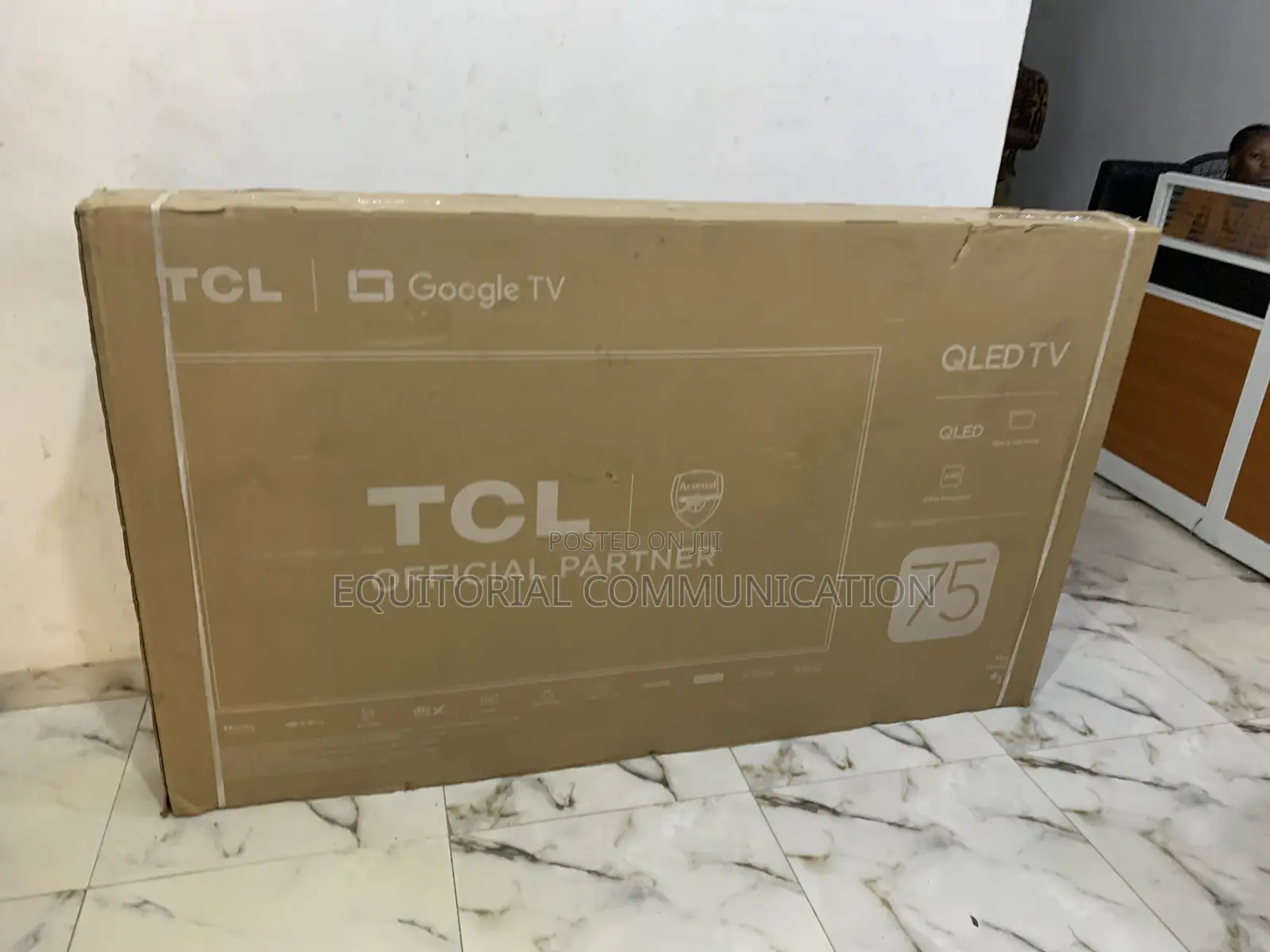 TCL 75" Q Class Smart Tv: Dolby Atmos Sound Immersion!