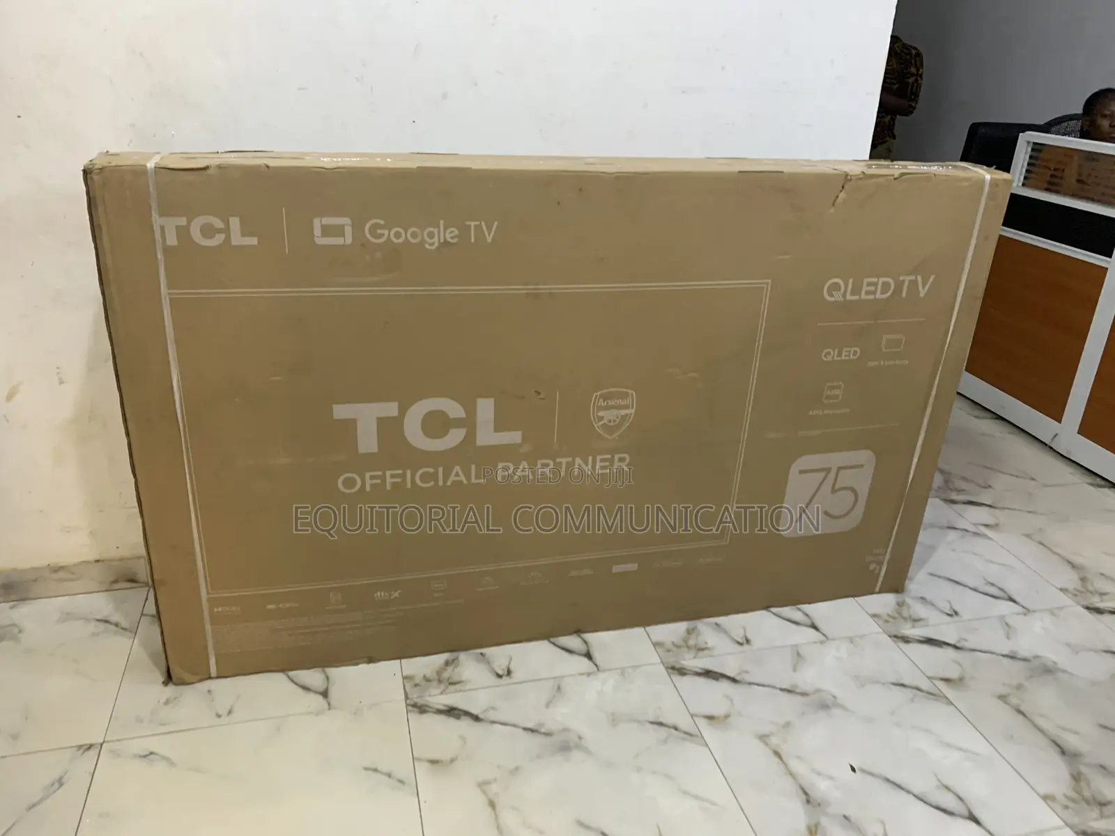 TCL 75" Q Class Smart Tv: Dolby Atmos Sound Immersion!