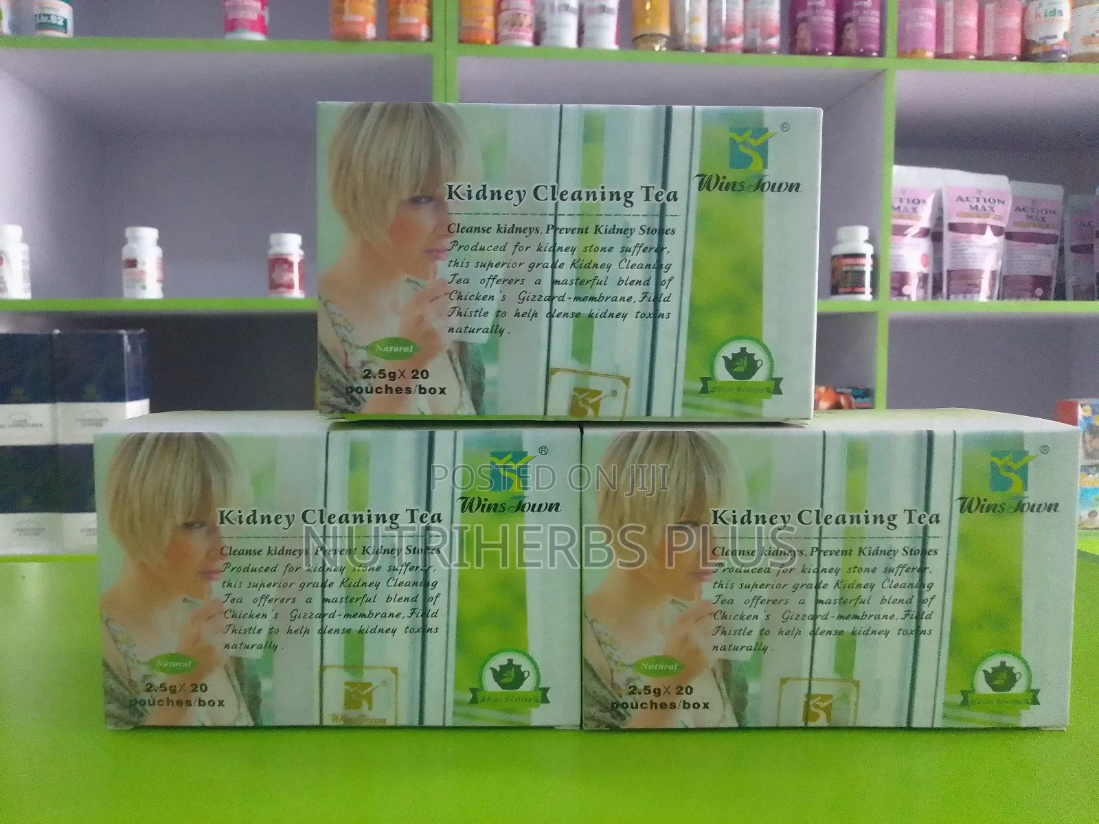 Wins Town Kidney Cleaning Tea: For Kidney And Bladder Detox (3 Packs)