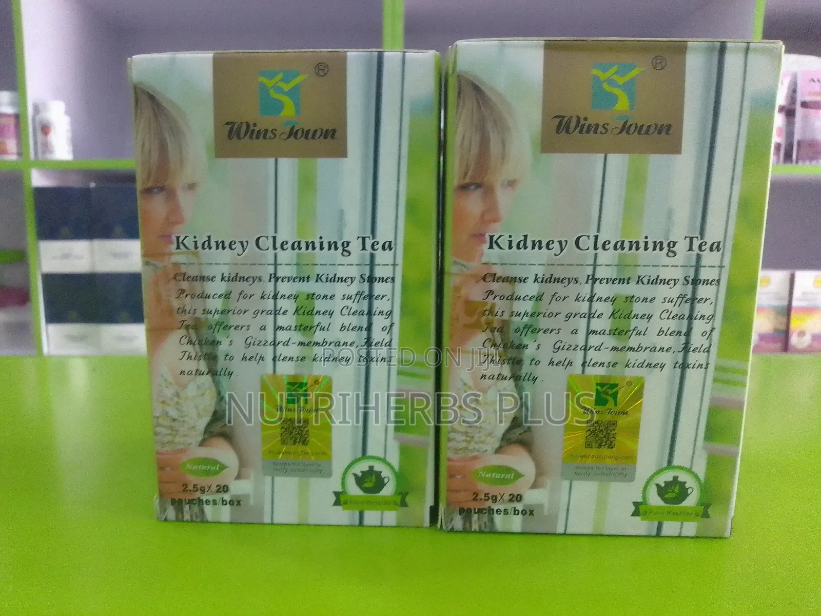 Wins Town Kidney Cleaning Tea: For Kidney Cleansing ( 2 Packs)