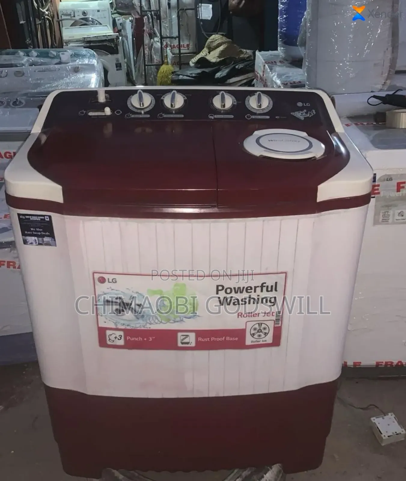 Twin Top Washing Machine and Spinning