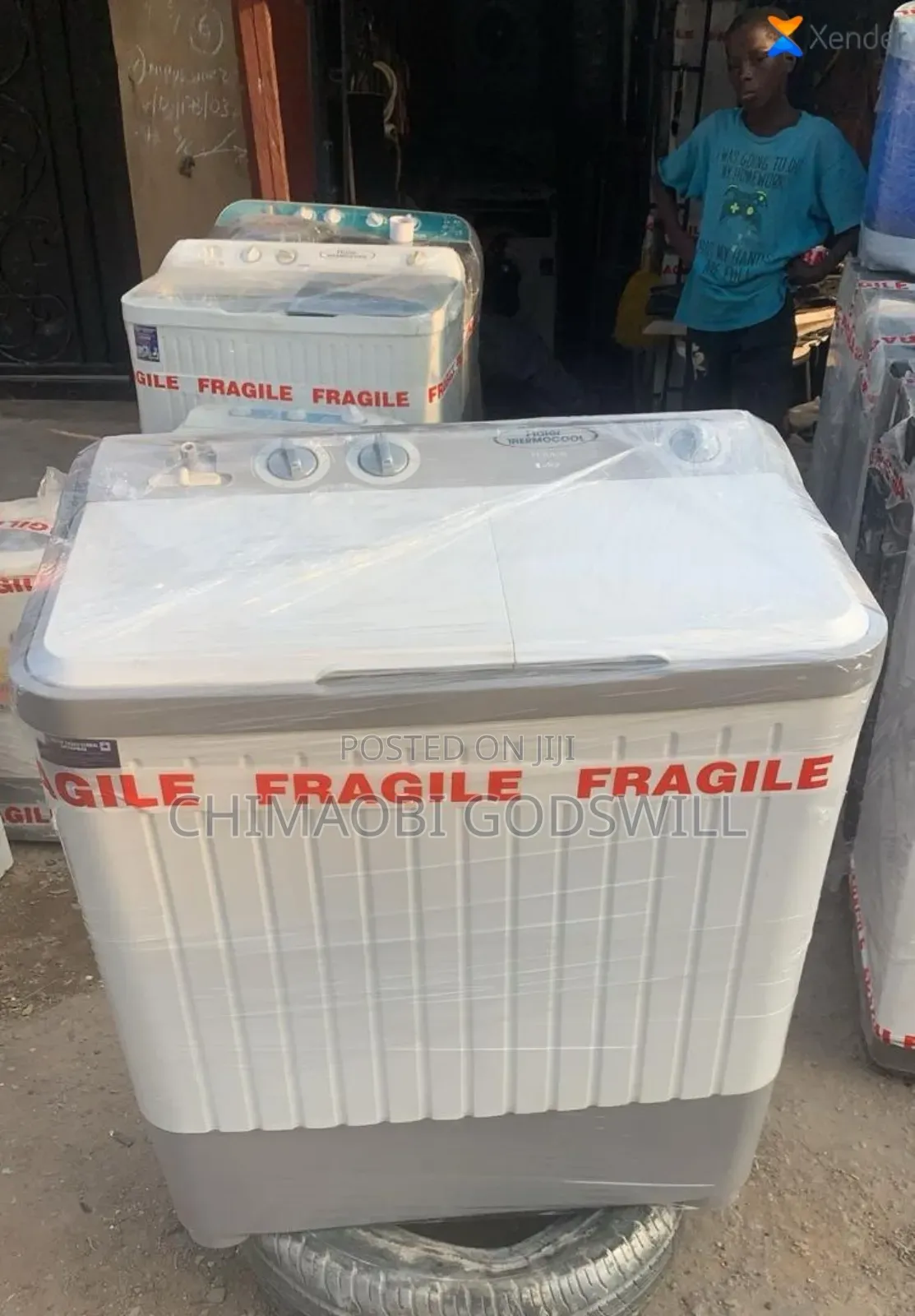 Twin Top Washing Machine and Spinning