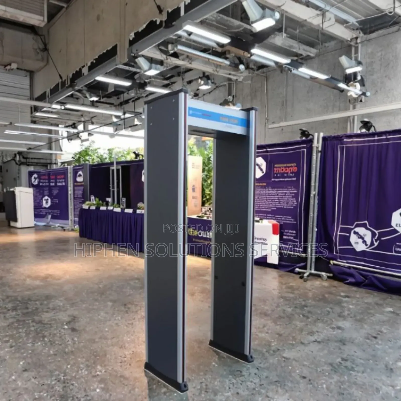 Alphar 6 Zones Walkthrough Metal Detector With Adjustable Sensitivity