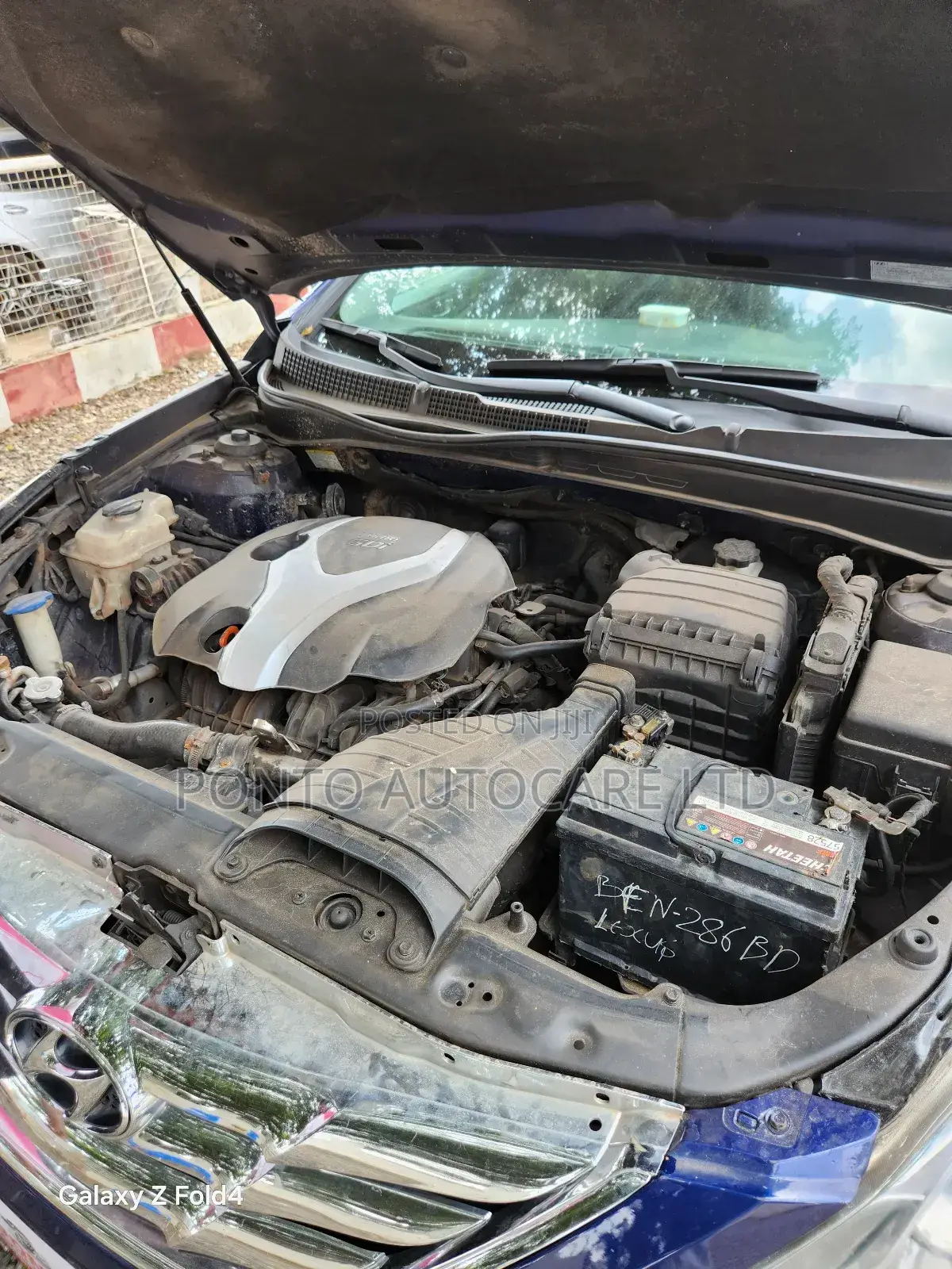 Hyundai Sonata GLS Sedan FWD (2.4L 4cyl 6A) 2013 Blue