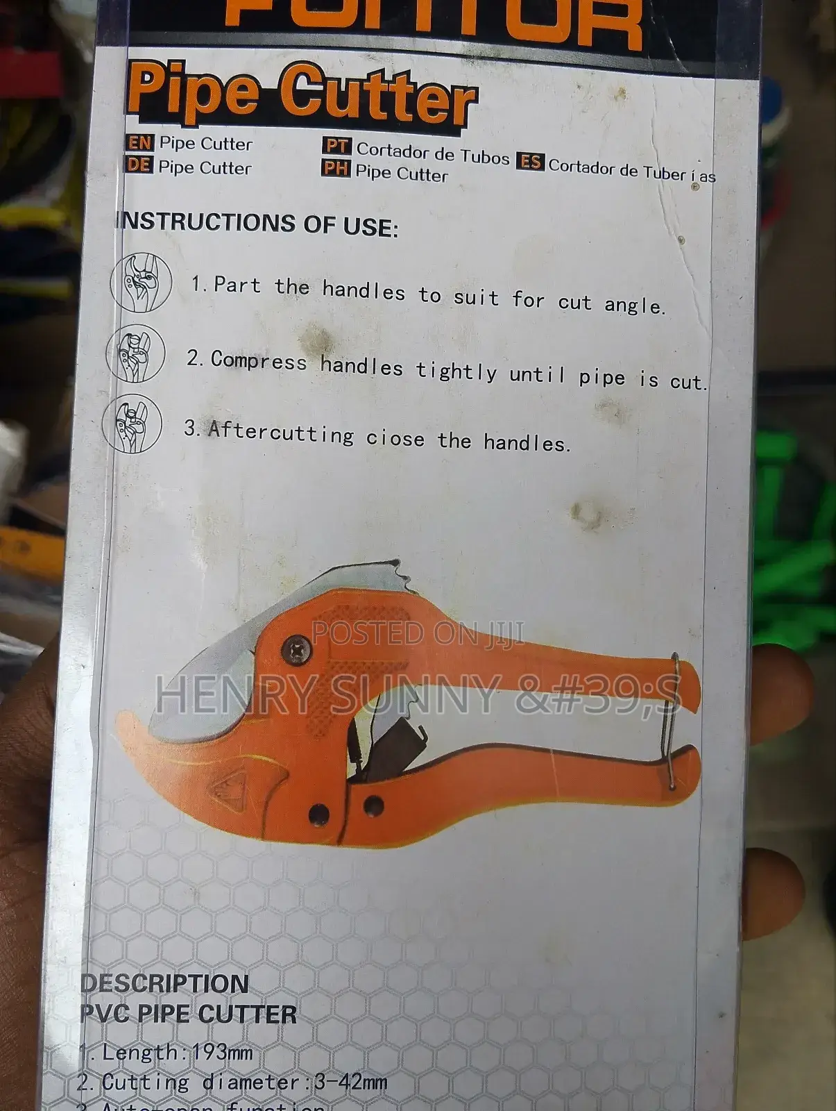 Pipe Cutter
