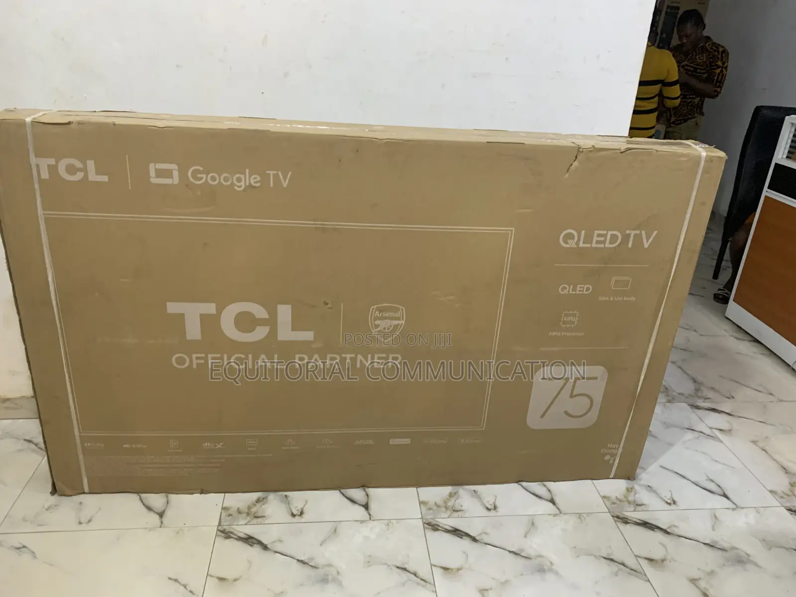 TCL 75" Qled Ultra: Wi-Fi 6 Connectivity Supercharged!
