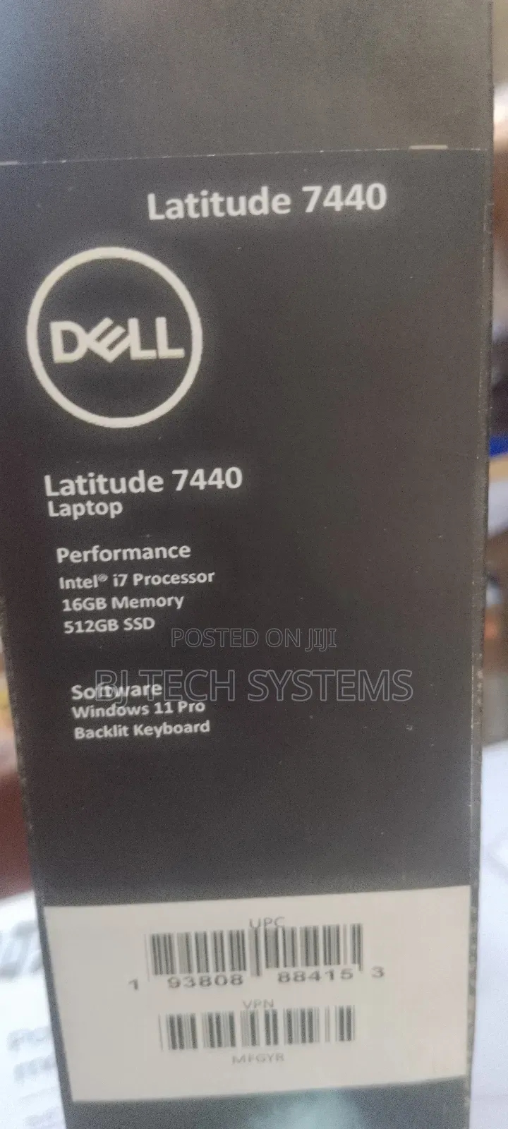 New Laptop Dell Latitude 7440 16GB Intel Core I7 SSD 512GB