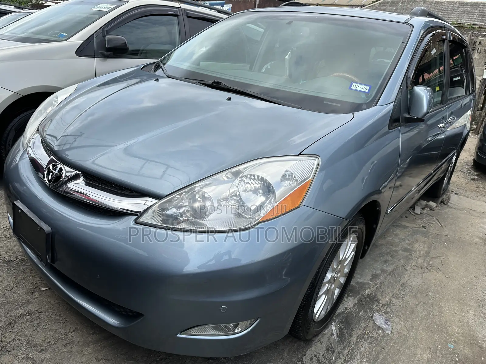 Toyota Sienna XLE Limited 2008 Blue