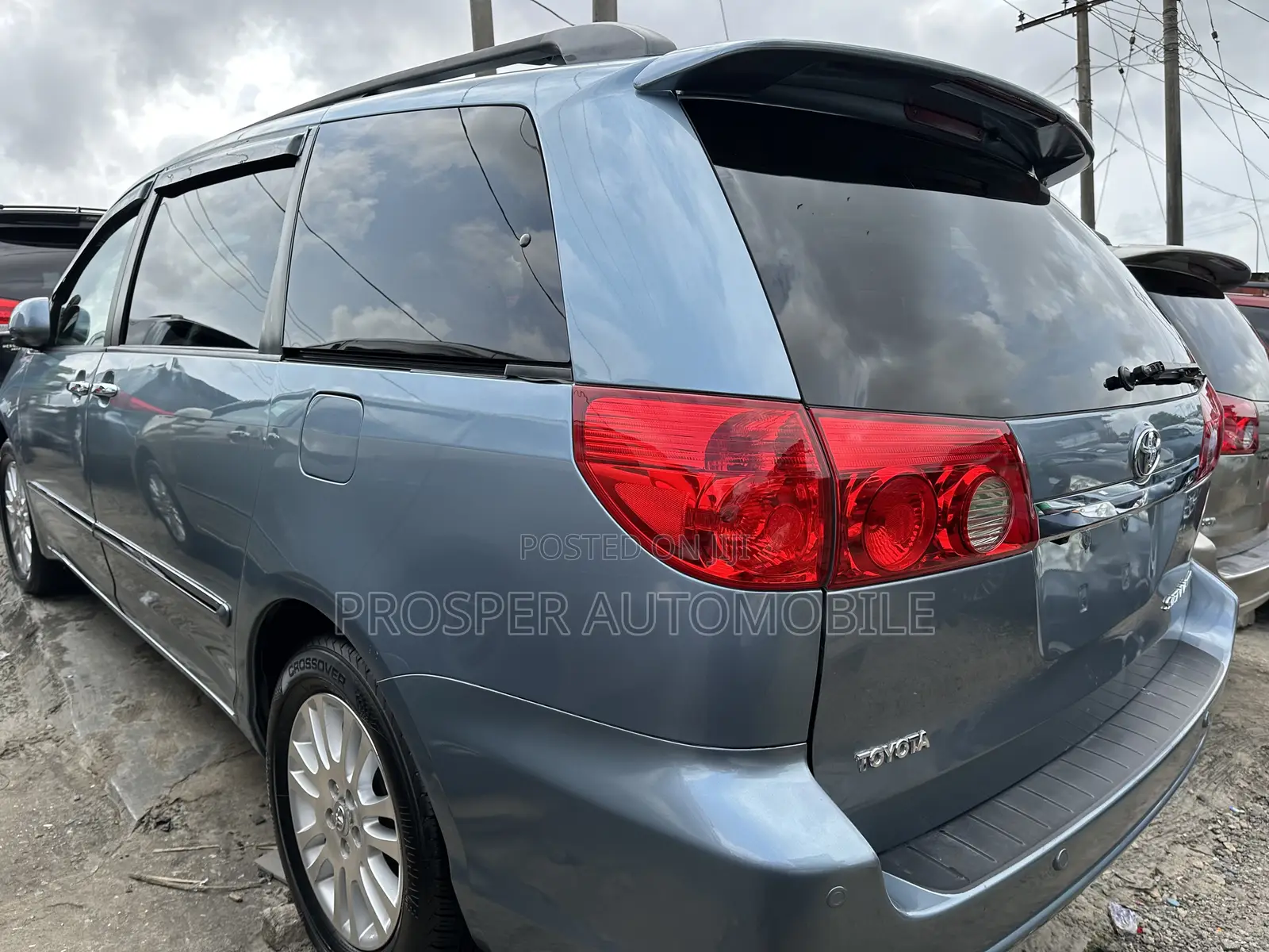 Toyota Sienna XLE Limited 2008 Blue