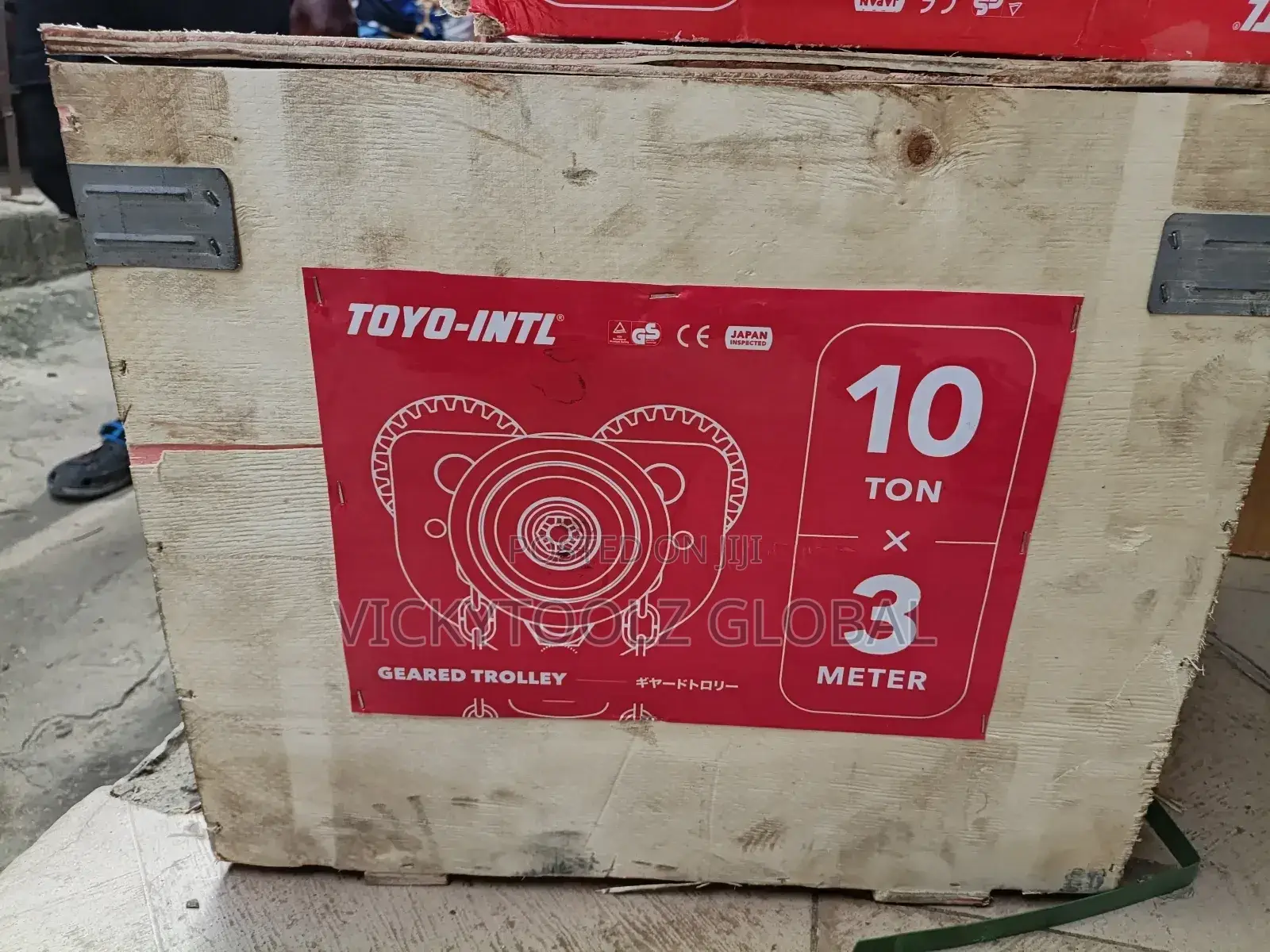 Toyo Geared Trolley (10ton X 3meters)