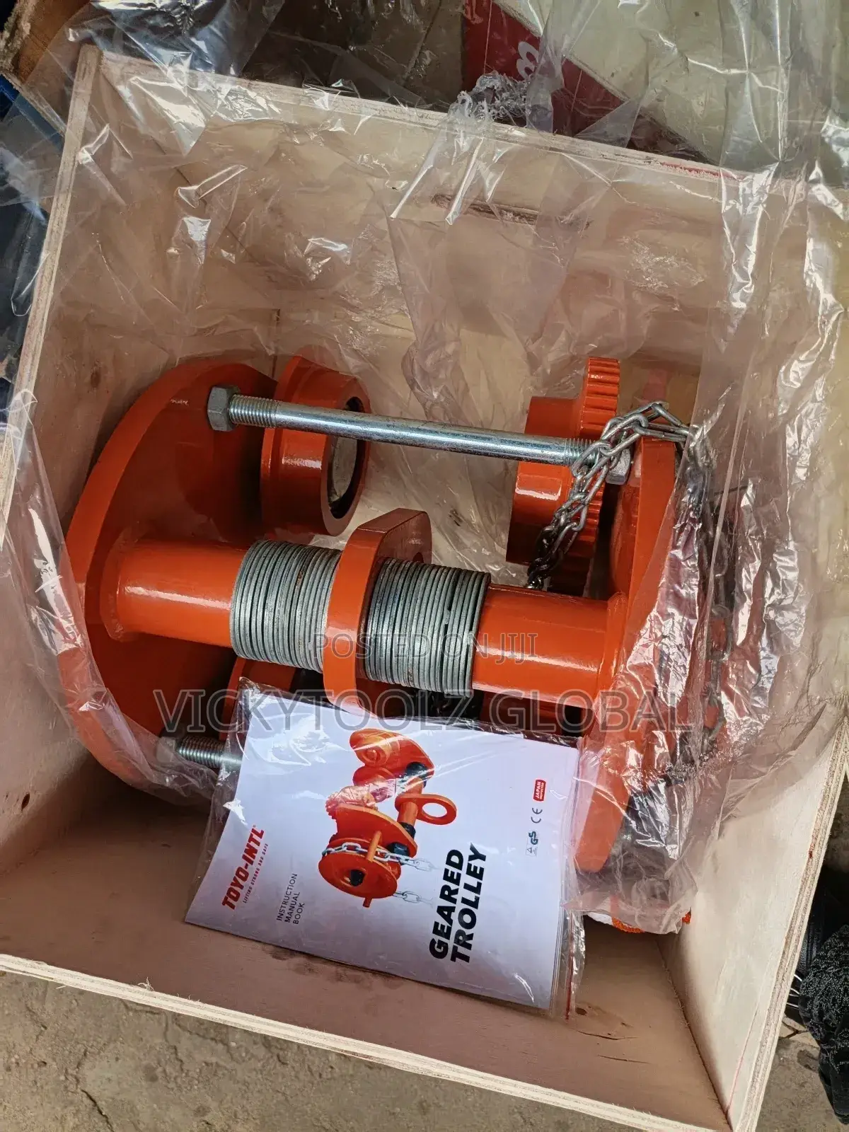 Toyo Geared Trolley (10ton X 3meters)