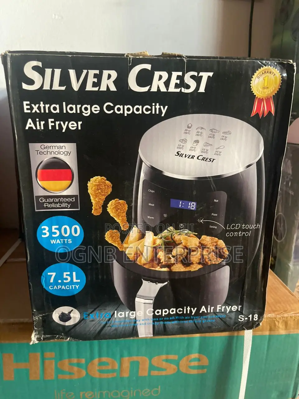 Silver Crest Air Fryer