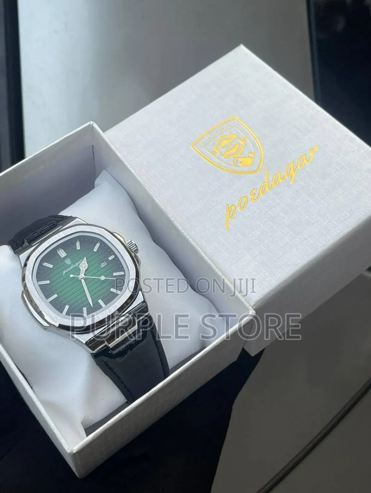 Poedagar Quality Leather Unisex Wristwatches