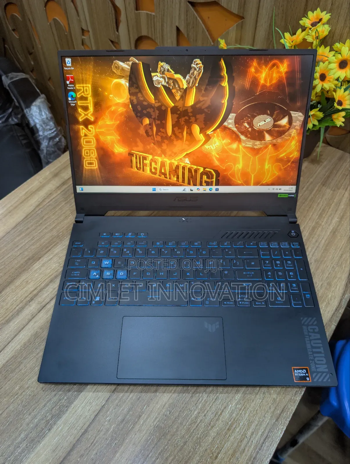 Laptop Asus TUF Gaming A16 16GB AMD Ryzen 9 SSD 1T