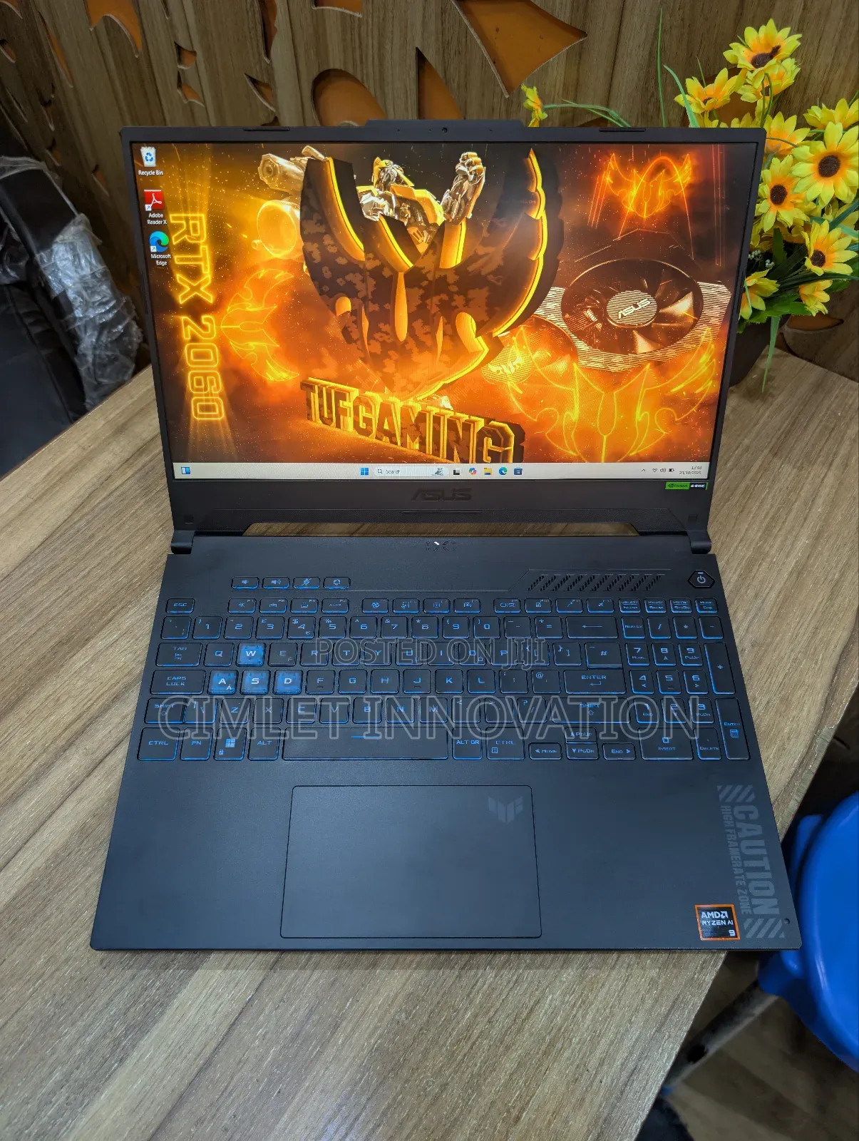 Laptop Asus TUF Gaming A16 16GB AMD Ryzen 9 SSD 1T