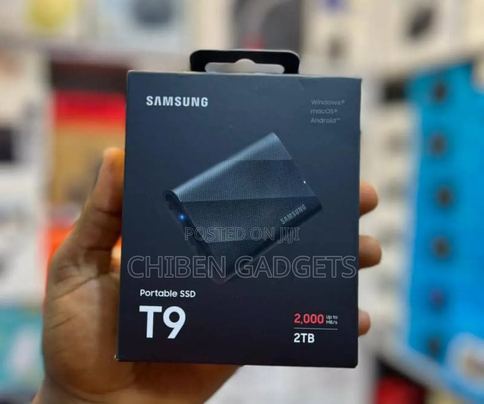 Samsung T9 Portable SSD 2tb USB 3.2 Gen 2x2 2000mbps Solid State Drive