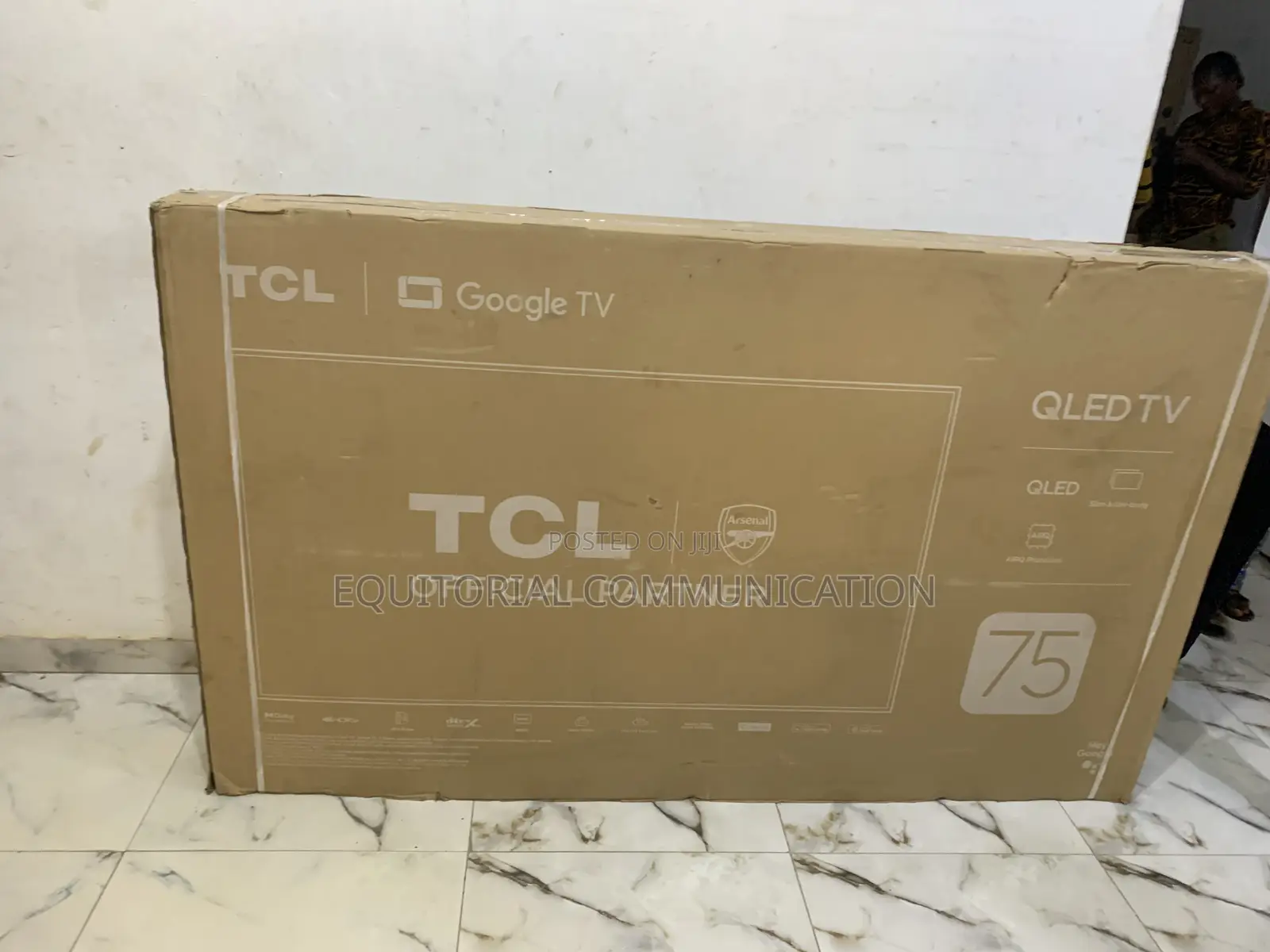 TCL 75 Inch Smart Qled: DTS Virtual:X Surround Sound!