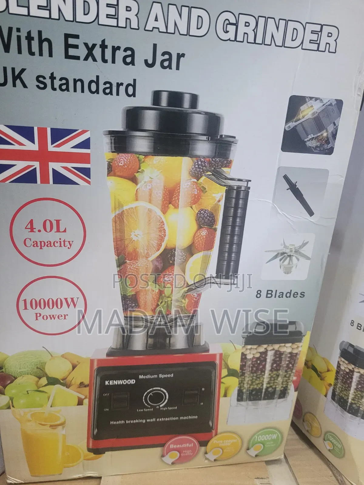 Kenwood and Silver Crest Blenders