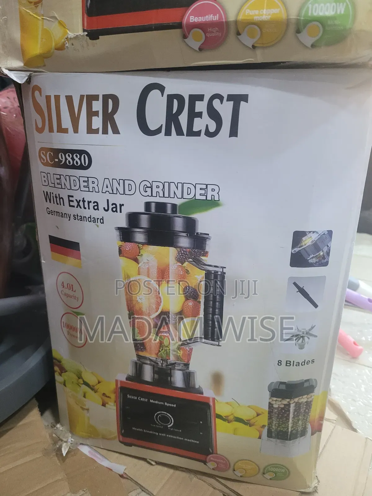 Kenwood and Silver Crest Blenders