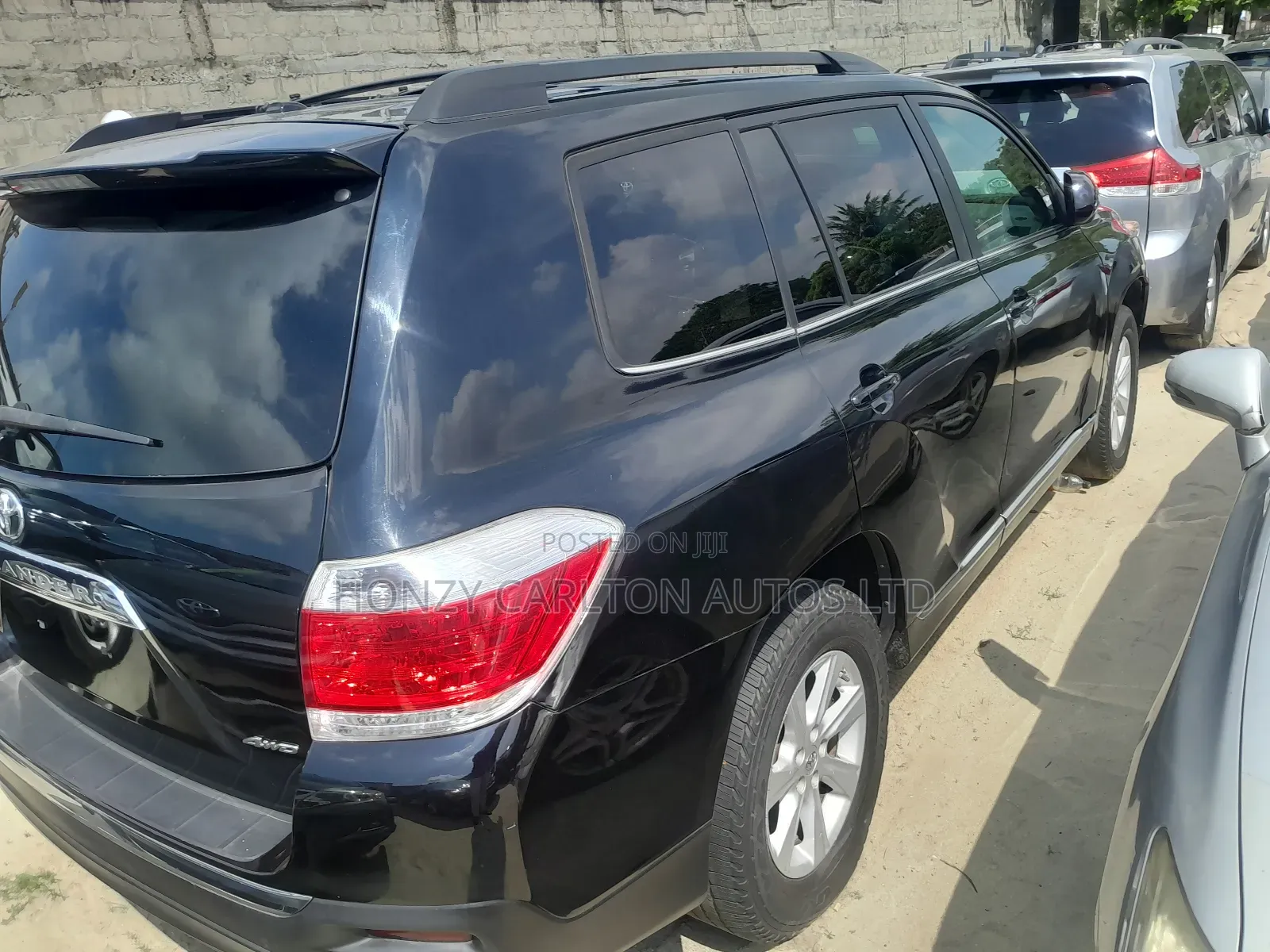 Toyota Highlander SE 3.5L 4WD 2013 Black