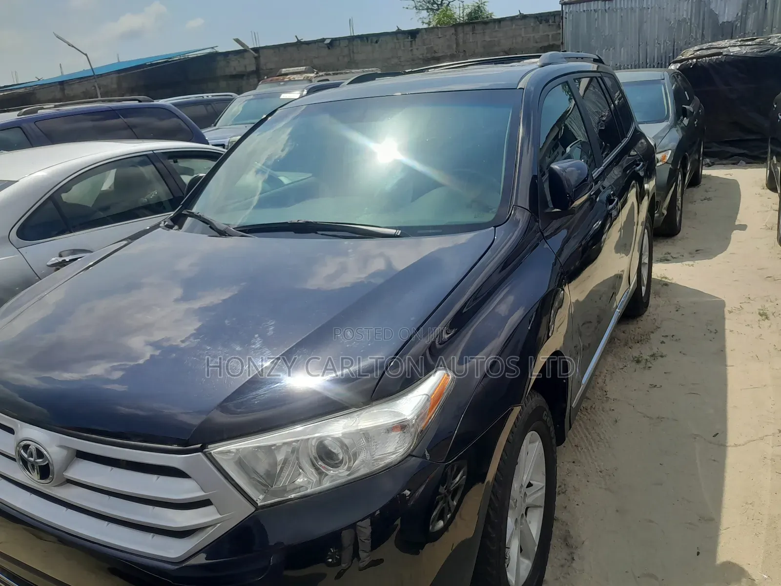 Toyota Highlander SE 3.5L 4WD 2013 Black