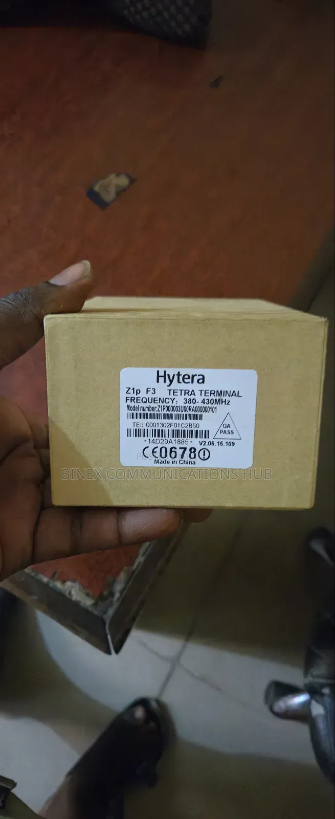 Hytera Z1p Tetra Uhf 380-430mhz Radio