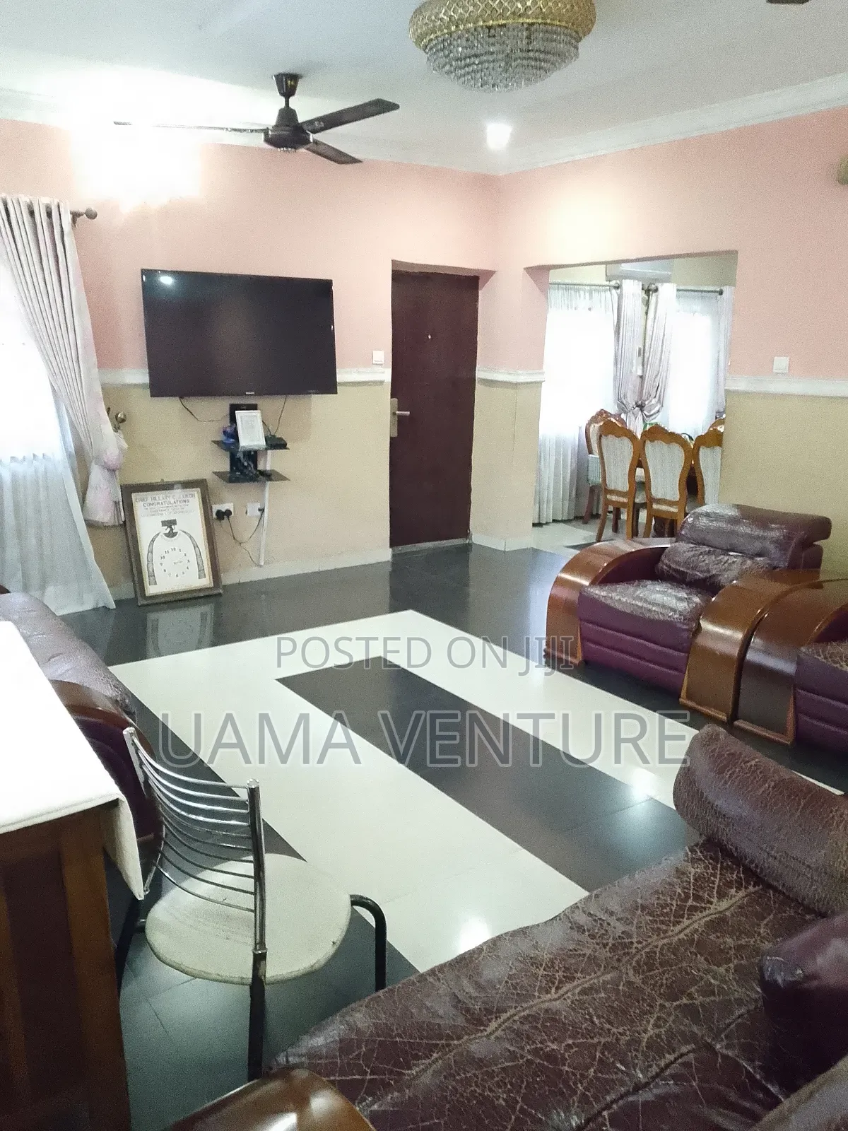 4bdrm Bungalow in Military Quarters, Eleko for rent
