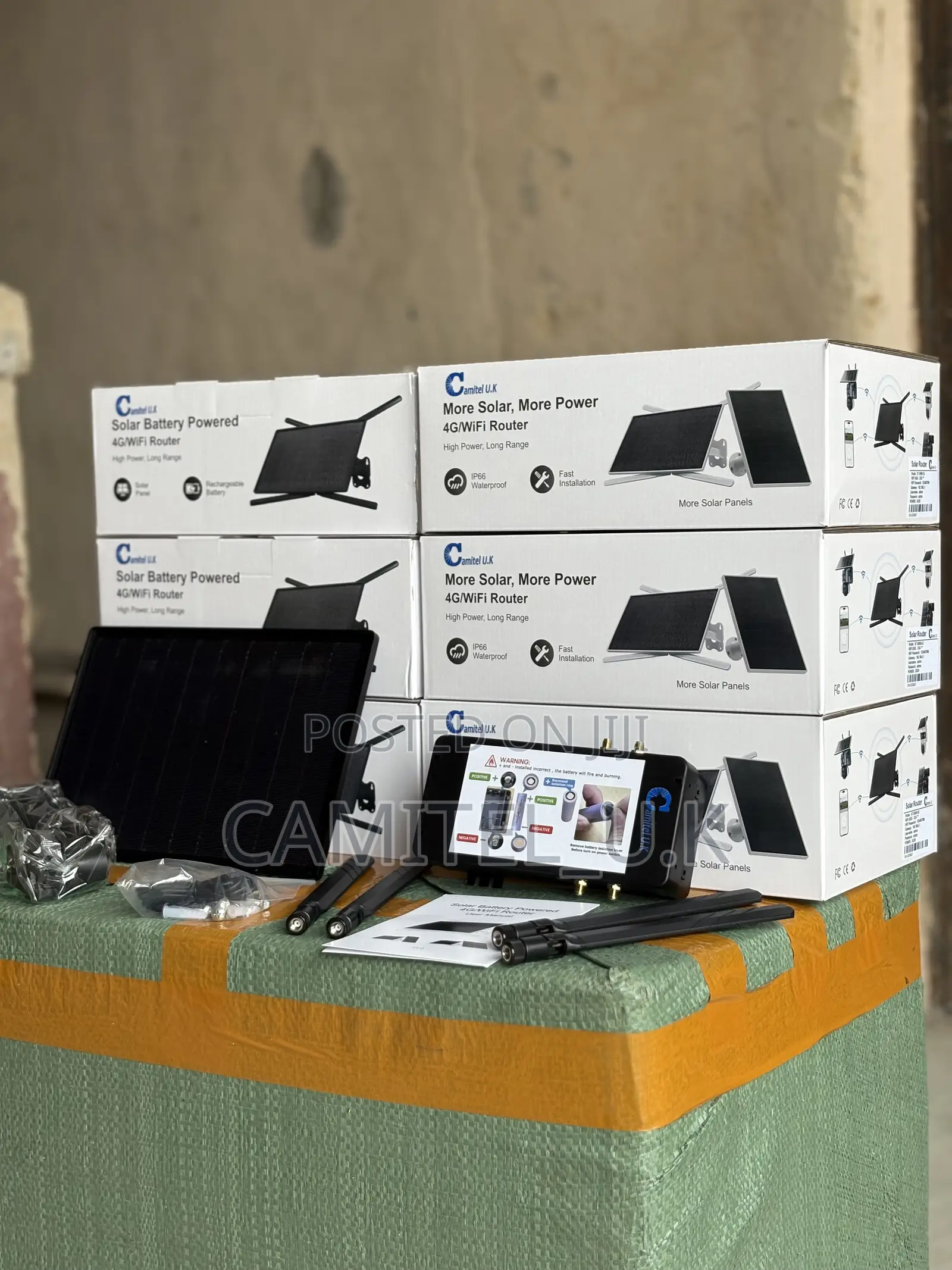 4g Universal Solar Battery Router