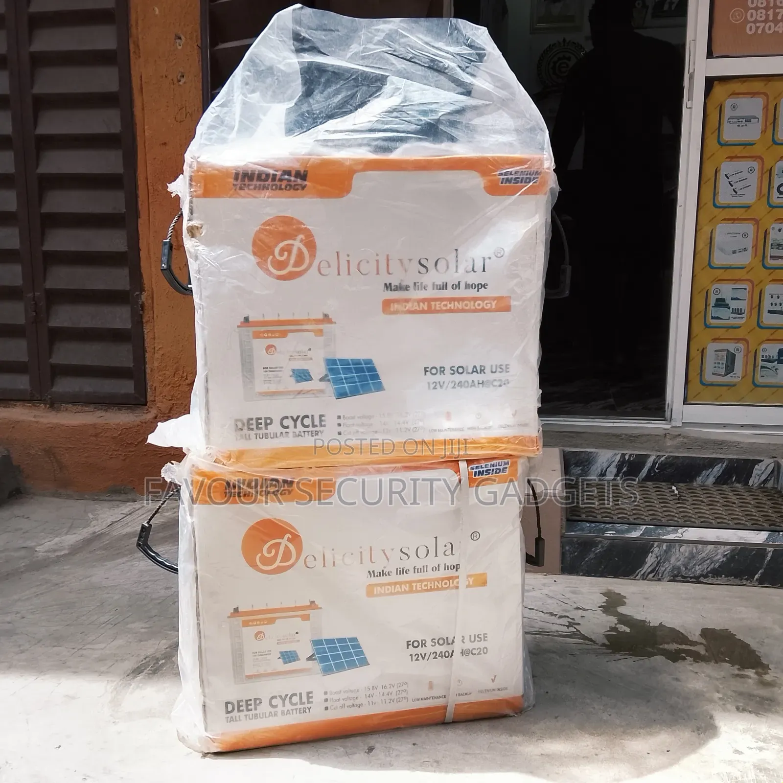 Felicitysolar 12v/240ah Tubular Battery