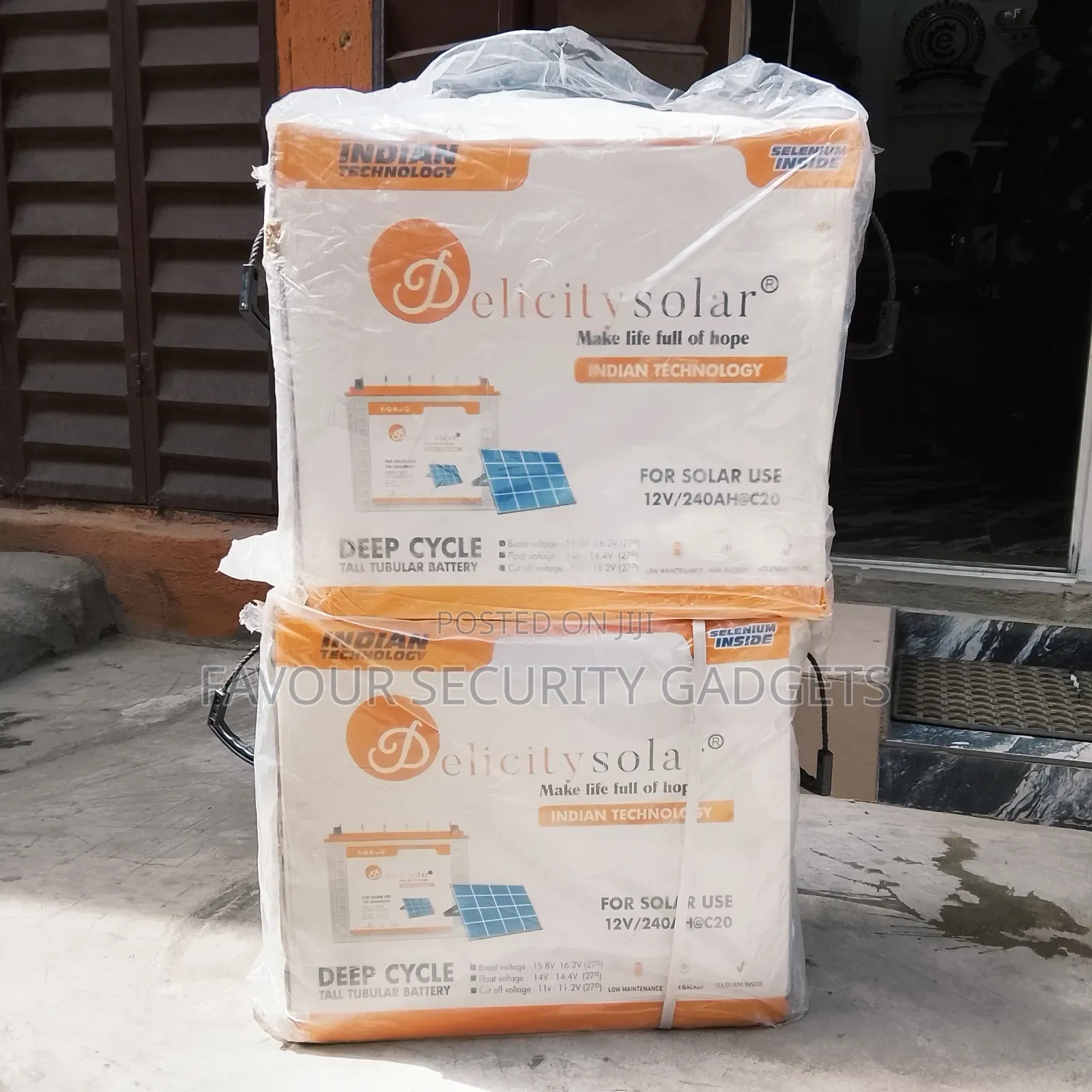 Felicitysolar 12v/240ah Tubular Battery