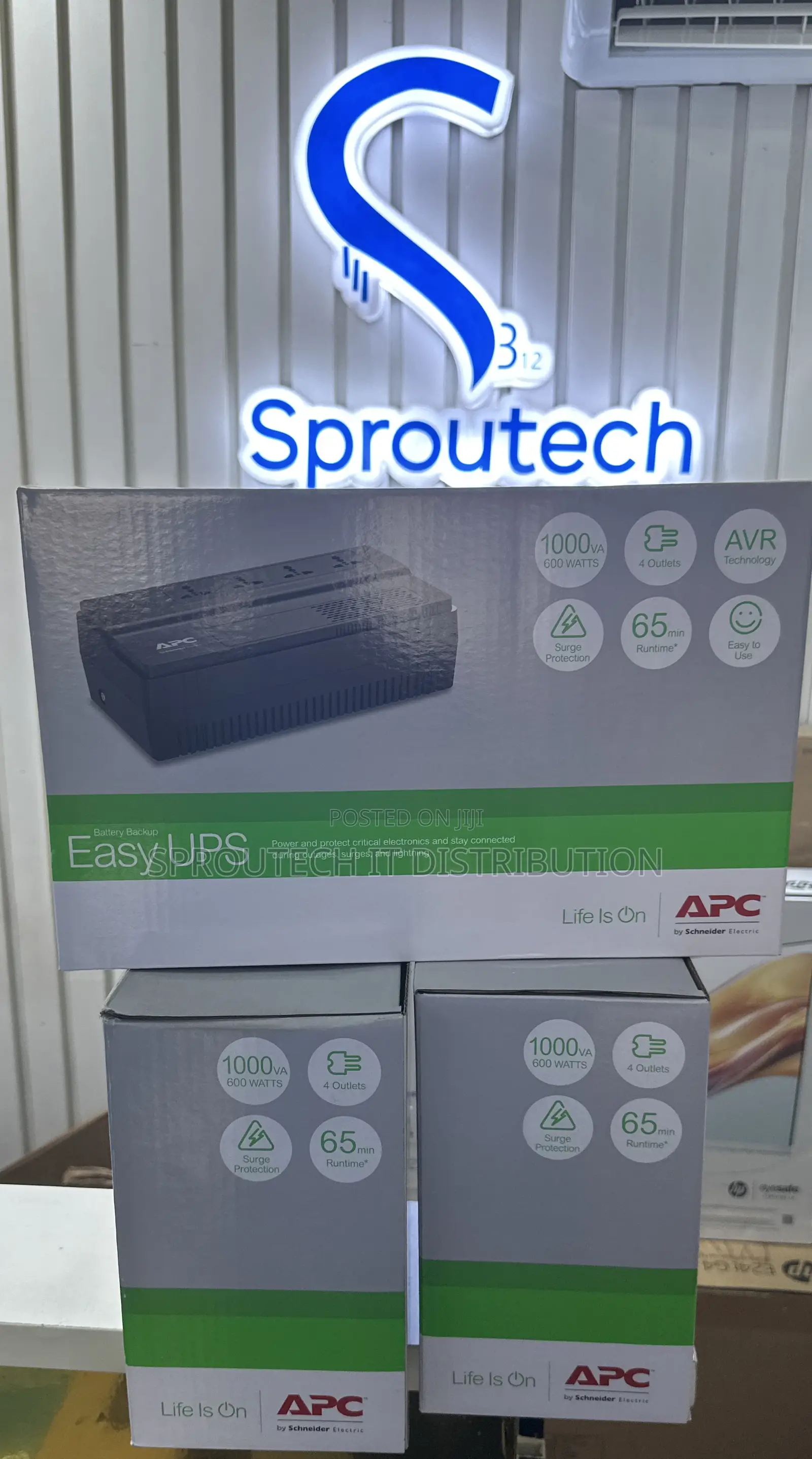 Apc Easy Ups Bv1000i-MSX 1000 Va / 600 W Line-Interactive Ups