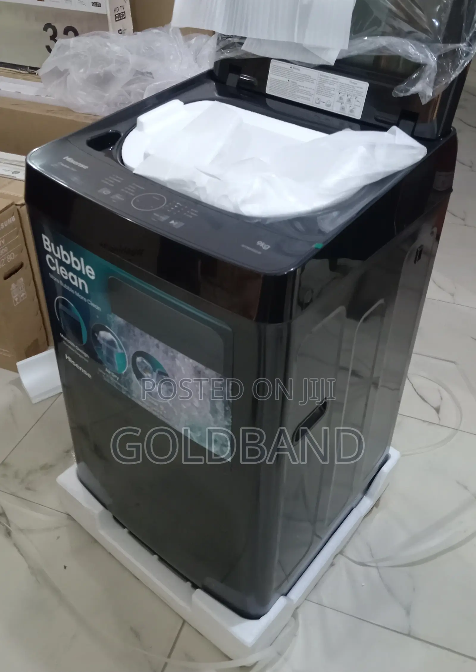 Hisense 9kg Washing Machine Top Load – Smart Wash Technology
